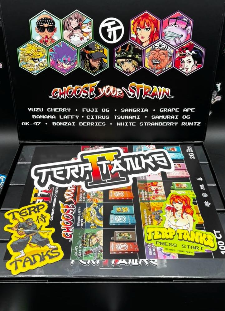 Terp Tanks 2g Disposable Vape