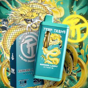 Terp Tanks Banana Laffy 2g Disposable Vape | HYBRID