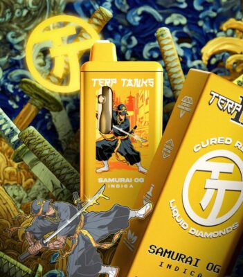 Terp Tanks Samurai OG 2g Disposable Vape | INDICA